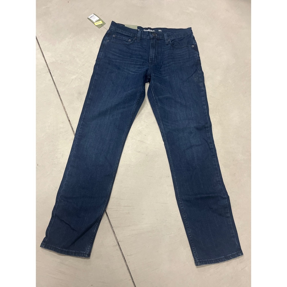 Goodfellow & Co Men's Slim Jeans - Dark Blue